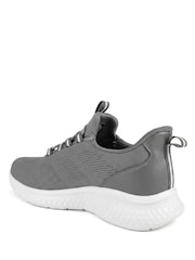 Pavers Grey Easy Step In Lightweight Memory Foam Trainers - Image 3 of 5