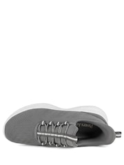 Pavers Grey Easy Step In Lightweight Memory Foam Trainers - Image 4 of 5