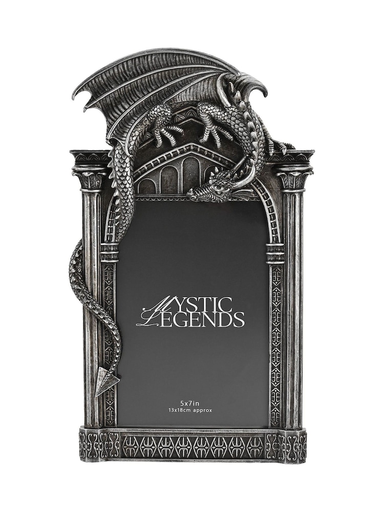 Widdop Silver Dragon Photo Frame 5 x 7" - Image 2 of 4 Widdop Silver Dragon Photo Frame 5 x 7" - Image 2 of 4