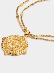 Katie Loxton Gold Happiness Antique Bracelet - Image 3 of 5