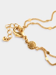 Katie Loxton Gold Happiness Antique Bracelet - Image 4 of 5