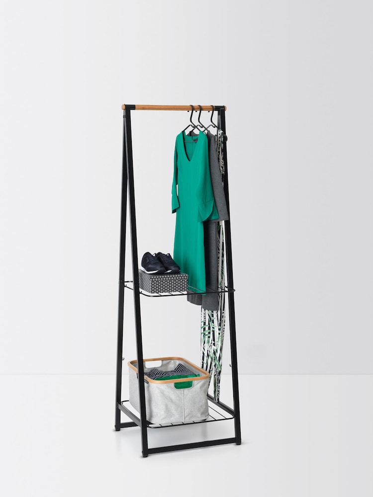 Brabantia Black Small Linn Clothes Rail And Storage Unit - Image 2 of 6