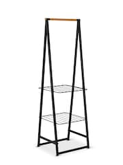 Brabantia Black Small Linn Clothes Rail And Storage Unit - Image 4 of 6