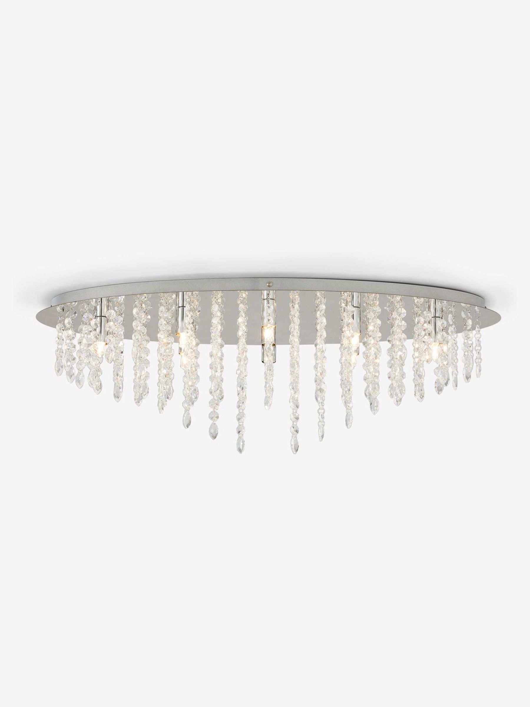 Elena 9 light oval flush fitting top