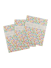Hallmark Pink 3 Medium Wendy Jones-Blackett Floral Gift Bags - Image 3 of 6