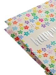 Hallmark Pink 3 Medium Wendy Jones-Blackett Floral Gift Bags - Image 5 of 6