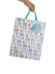 Hallmark Blue 3 Large Wendy Jones-Blackett Birthday Gift Bags - Image 4 of 6