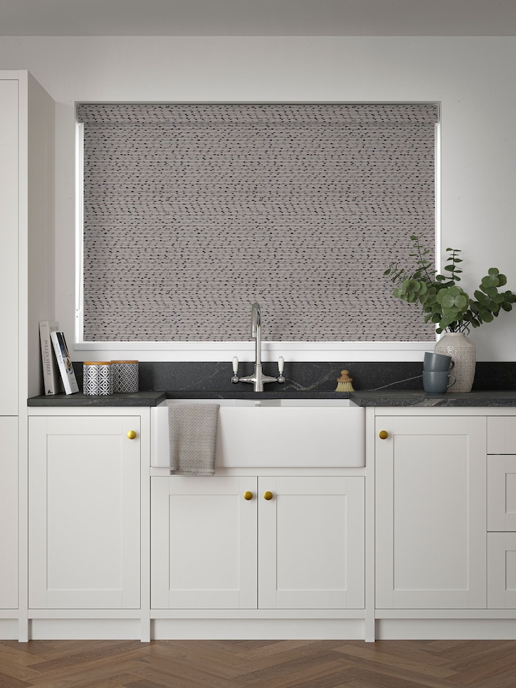Monochrome Black Raven Made to Measure Roller Blind - Image 2 of 6