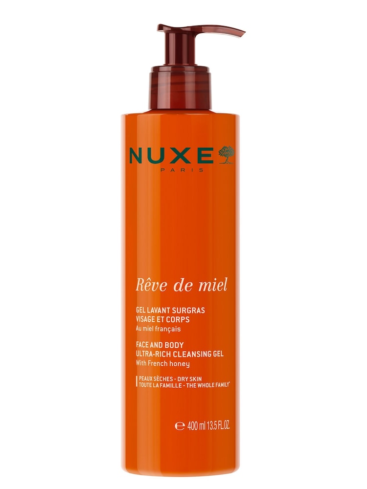 Nuxe Rêve de Miel® Face and Body Ultra Rich Cleansing Gel 400ml - Image 1 of 3 Nuxe Rêve de Miel® Face and Body Ultra Rich Cleansing Gel 400ml - Image 1 of 3