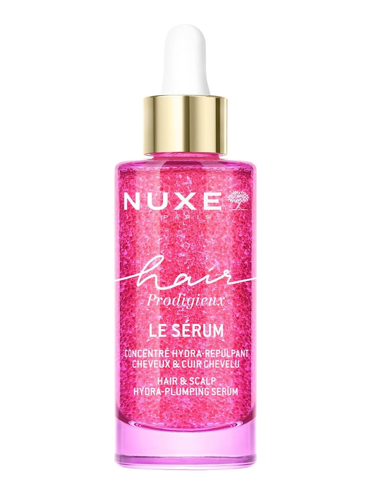 Nuxe Pink Prodigieux® Hair & Scalp Hydra-Plumping Serum 50ml - Image 1 of 4 Nuxe Pink Prodigieux® Hair & Scalp Hydra-Plumping Serum 50ml - Image 1 of 4
