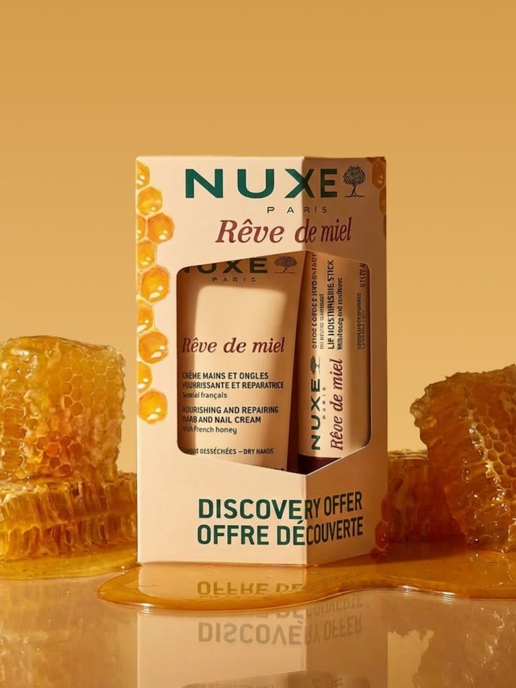 Nuxe Rêve de Miel® Lipstick 4g and Hand Cream 30ml Duo Kit - Image 2 of 7 Nuxe Rêve de Miel® Lipstick 4g and Hand Cream 30ml Duo Kit - Image 2 of 7