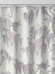 Laura Ashley Lavender Wisteria Made to Measure 100% Cotton Curtains - Image 8 of 9