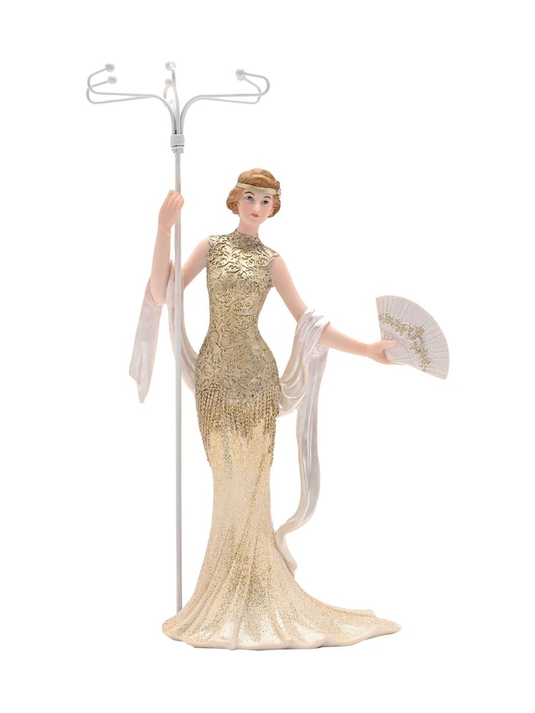 Widdop Gold Broadway Belles Gatsby Jewellery Holder - Image 1 of 2 Widdop Gold Broadway Belles Gatsby Jewellery Holder - Image 1 of 2