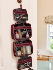 Katie Loxton Red Hanging Wash Bag - Image 1 of 8