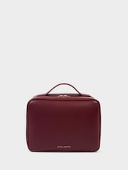 Katie Loxton Red Hanging Wash Bag - Image 2 of 8