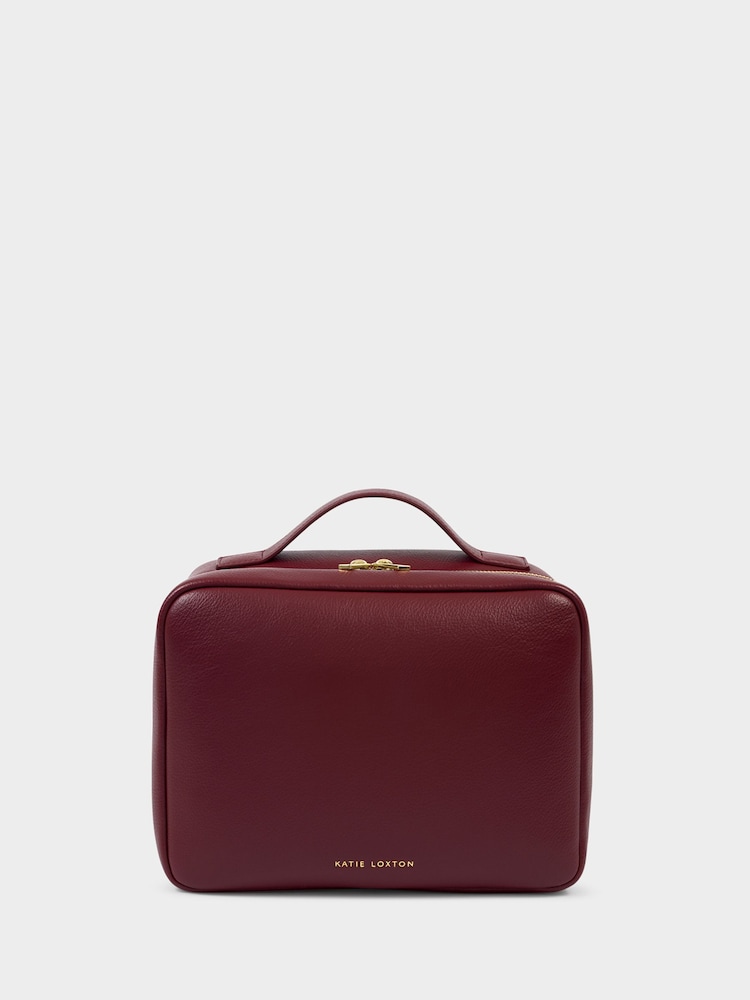 Katie Loxton Red Hanging Wash Bag - Image 2 of 8