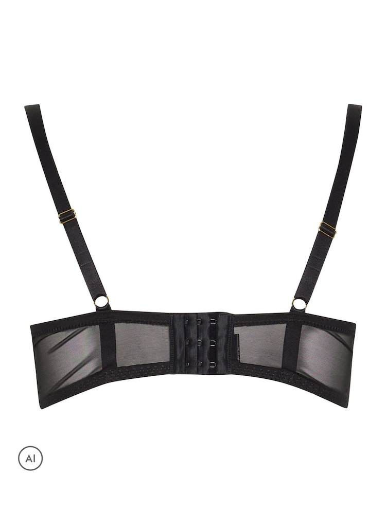 Yours Curve Black Lace Underwired Bra - Image 6 of 6 Yours Curve Black Lace Underwired Bra - Image 6 of 6