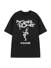 Vanilla Underground Black My Chemical Romance Marching Band Short Sleeved T-Shirt - Image 1 of 6