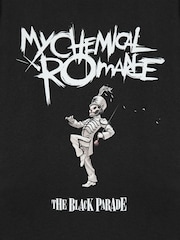 Vanilla Underground Black My Chemical Romance Marching Band Short Sleeved T-Shirt - Image 6 of 6