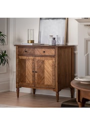 Gallery Home Natural Kami 2 Door/1 Drawer Sideboard - Image 1 of 9
