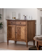 Gallery Home Natural Kami 2 Door/1 Drawer Sideboard - Image 4 of 9