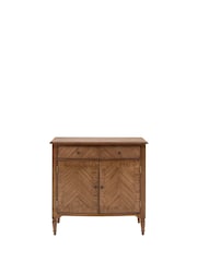 Gallery Home Natural Kami 2 Door/1 Drawer Sideboard - Image 5 of 9
