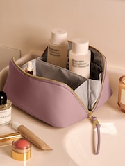 Katie Loxton Pink Soho Medium Make Up / Wash Bag - Image 1 of 5
