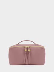 Katie Loxton Pink Soho Medium Make Up / Wash Bag - Image 2 of 5
