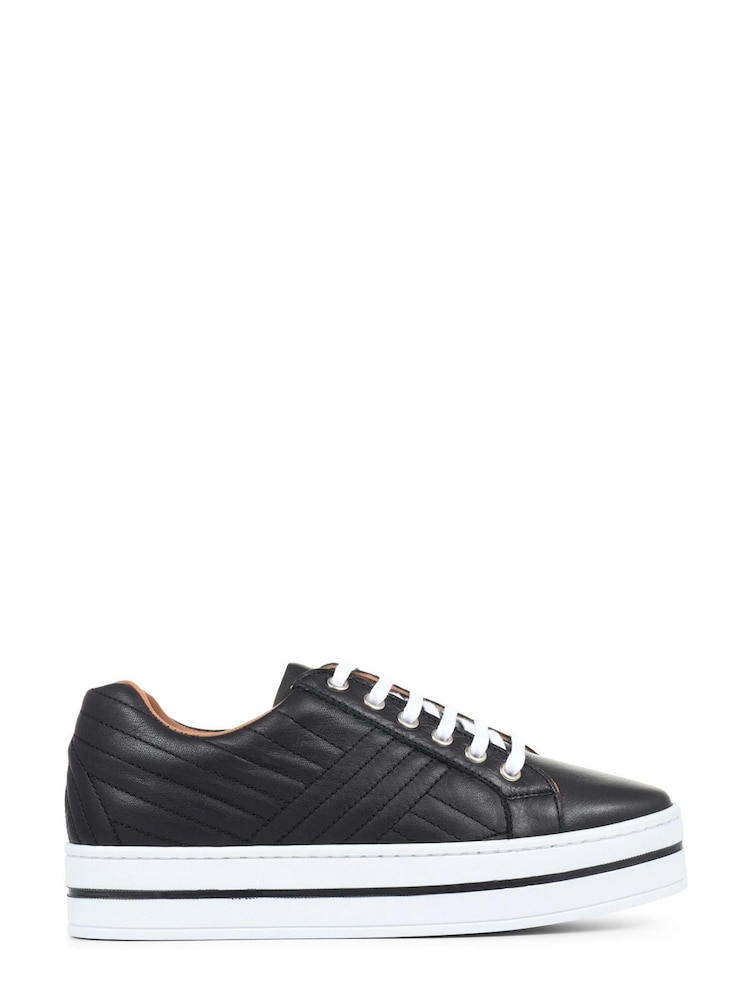 Jones Bootmaker Aliyah Leather Trainers - Image 1 of 5
