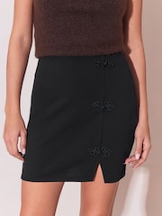 Lipsy Frogging Side Split Mini Skirt - 5의 이미지 1