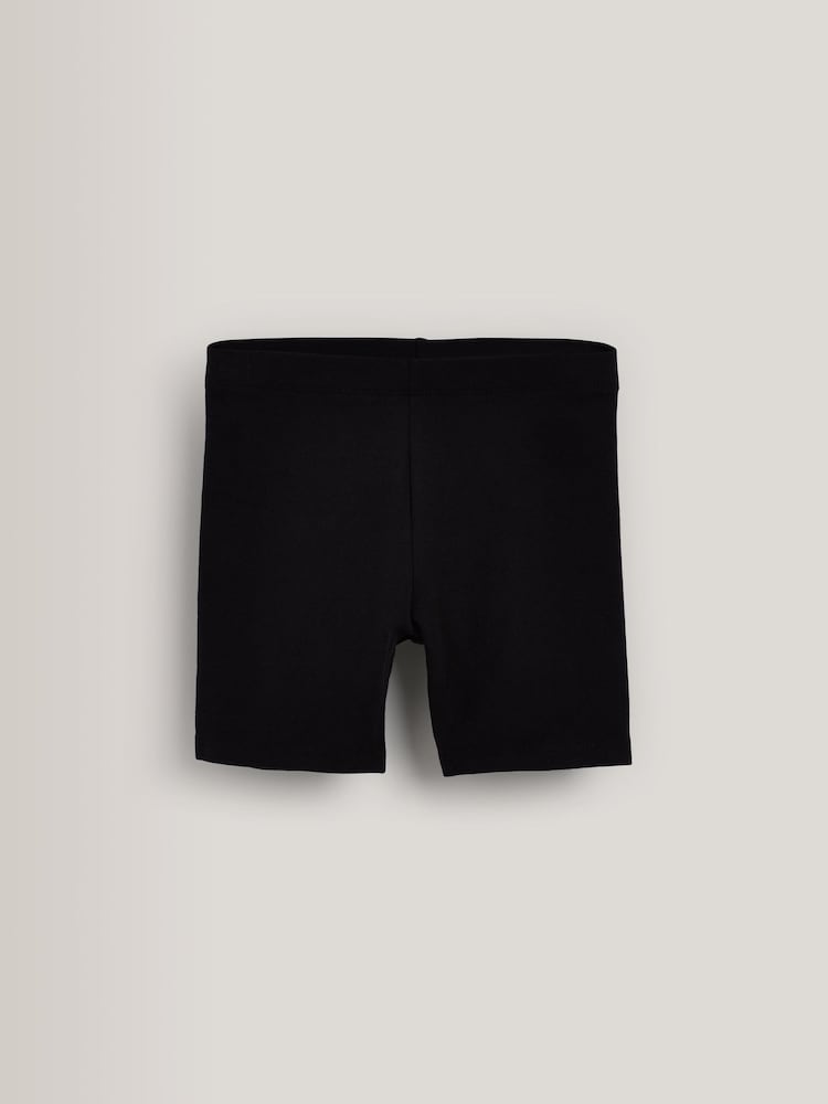 Black/Grey Marl 2 Pack 2 Pack Cycle Shorts (3-16yrs) - Image 2 of 5