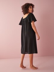 Noir - Nuisette en coton - Image 1 of 5