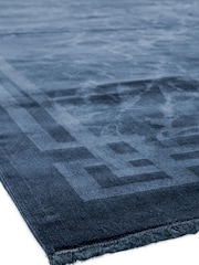 Asiatic Rugs Navy Zehraya Ink Blue Washable Rug - Image 5 of 6