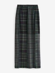 Green Check Mesh Midi Skirt - Image 5 of 6