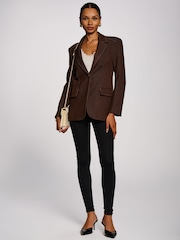 Jolie Moi Oversized Single Breasted Denim Blazer - Imagen 5 de 6