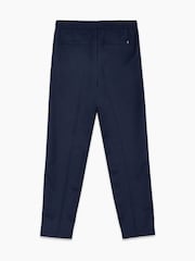 Pantalone prilagođene elastičnom struku od mešavine pamuka French Connection - Slika 4 od 6