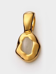 Katie Loxton Gold Tone June Birthstone Moonstone Necklace - Image 4 of 6