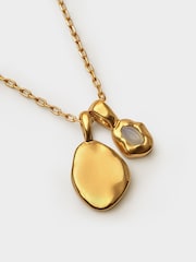Katie Loxton Gold Tone June Birthstone Moonstone Necklace - Image 5 of 6