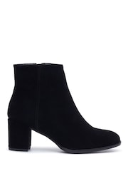 Hush Puppies Black Claridy Suede Boots - Image 3 of 7