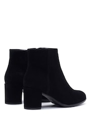 Hush Puppies Black Claridy Suede Boots - Image 4 of 7