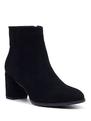 Hush Puppies Black Claridy Suede Boots - Image 5 of 7