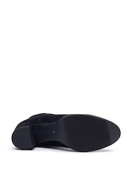 Hush Puppies Black Claridy Suede Boots - Image 7 of 7