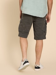 White Stuff Grey 100% Cotton Halsall Cargo Shorts - Image 3 of 8