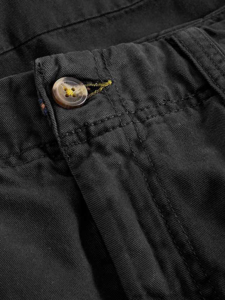 White Stuff Grey 100% Cotton Halsall Cargo Shorts - Image 7 of 7