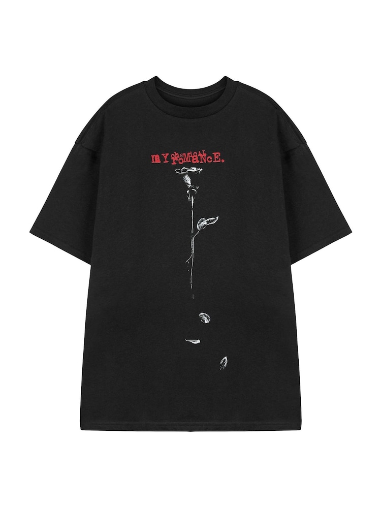 Vanilla Underground Black My Chemical Romance Short Sleeved T-Shirt - Image 1 of 6 Vanilla Underground Black My Chemical Romance Short Sleeved T-Shirt - Image 1 of 6