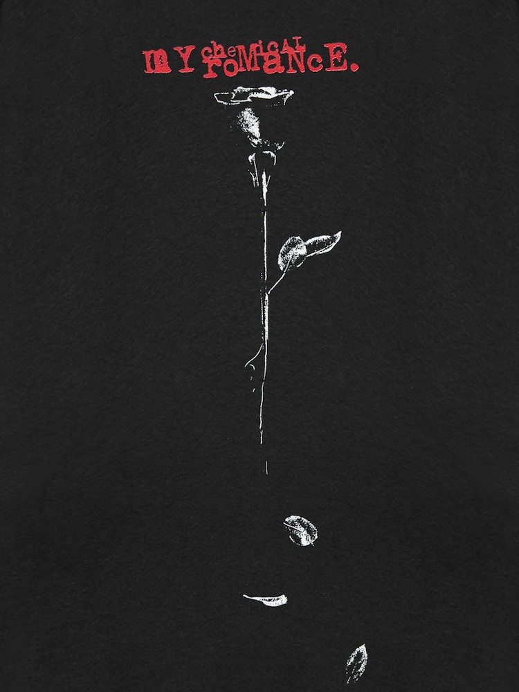 Vanilla Underground Black My Chemical Romance Short Sleeved T-Shirt - Image 6 of 6 Vanilla Underground Black My Chemical Romance Short Sleeved T-Shirt - Image 6 of 6