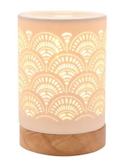 Widdop White Lace Aroma Lamp - Image 1 of 6