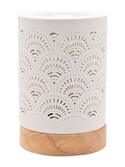 Widdop White Lace Aroma Lamp - Image 3 of 6