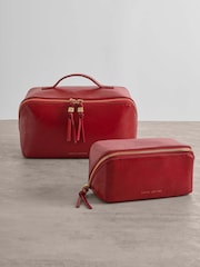 Vermelho brilhante - Katie Loxton Soho Large Make Up / Wash Bag - Imagem 4 de 4