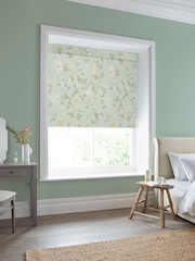 Laura Ashley Green Summer Palace Made to Measure Roller Blind - Image 2 of 6